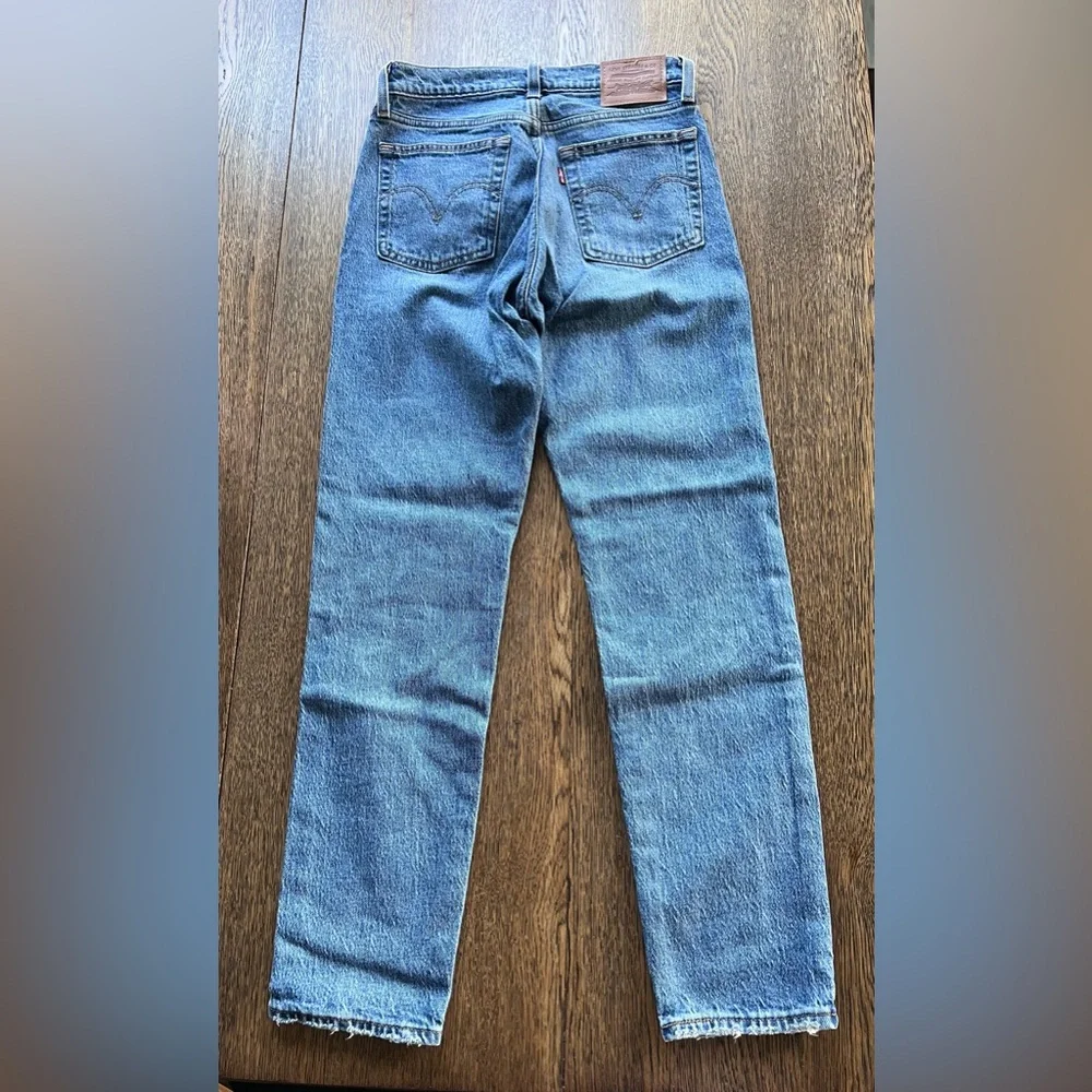 Levi’s premium wedgie denim jeans size 25 - Picture 3 of 5